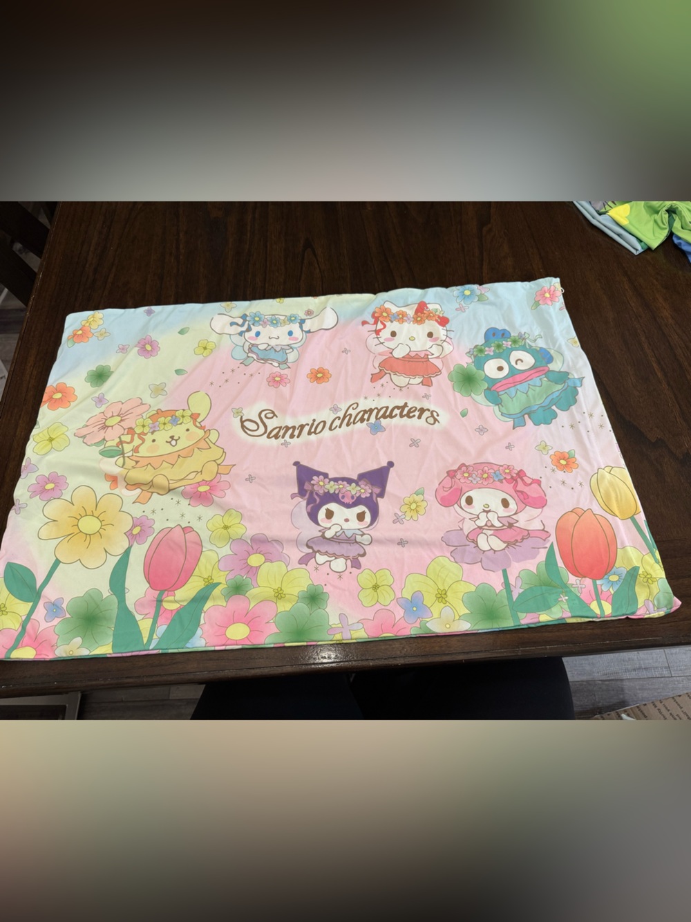 Sanrio hello kitty and friends fairy Floral cooling Pillowcase with zipper